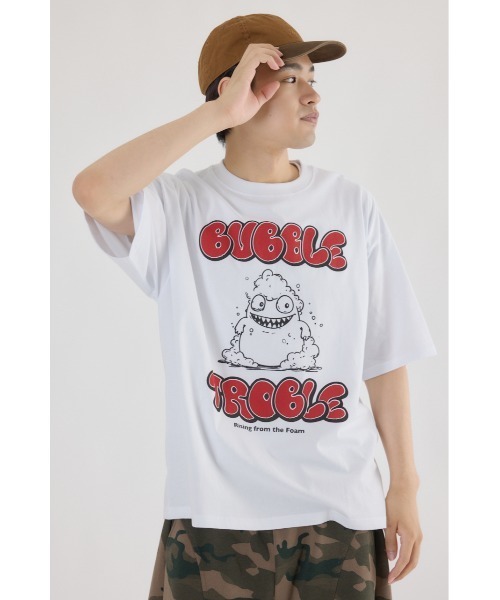 

RODEO CROWNS WIDE BOWL Футболка оверсайз с принтом, RODEO CROWNS, белая