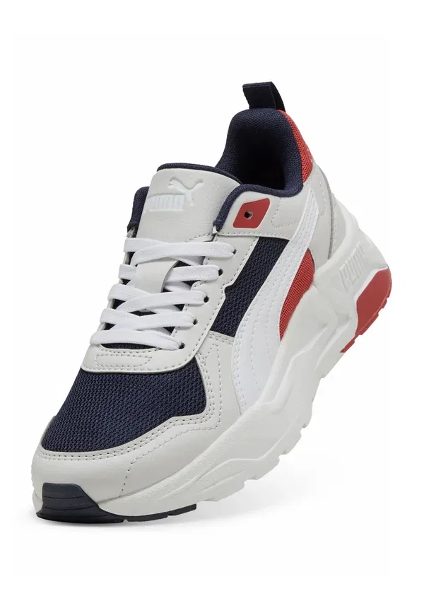 Кроссовки Trinity 2 lt jr trainers Puma, темно-синий-белый-серый-красный — фото 4