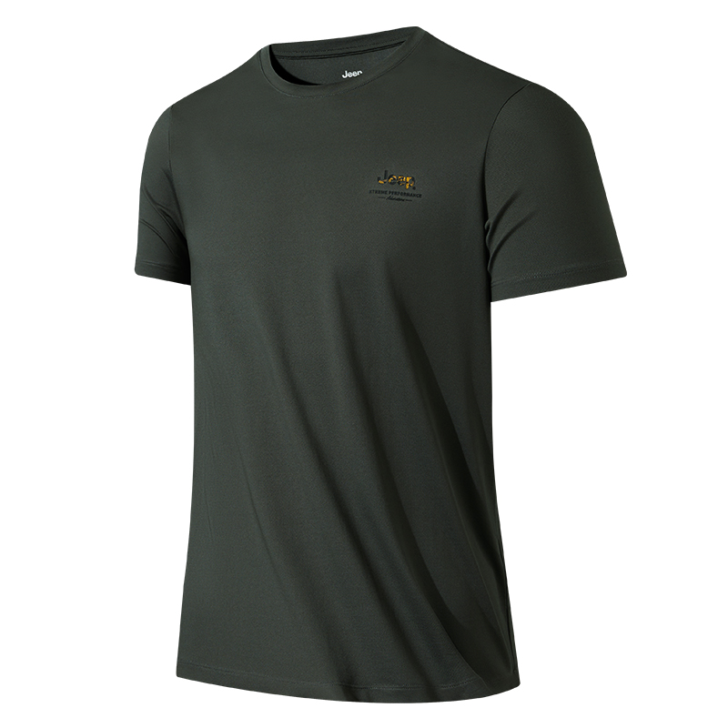 

Футболка с втачным рукавом Men's Jeep, зеленый