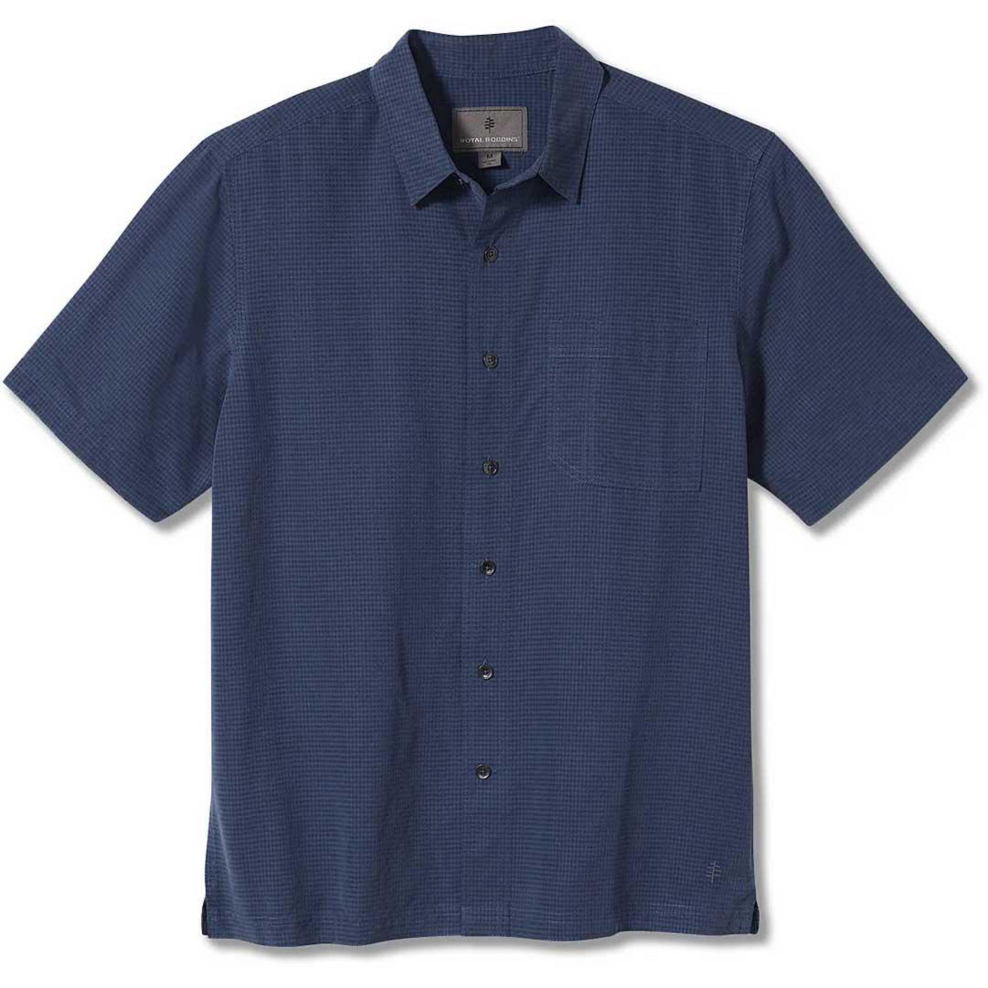 

Мужская рубашка с коротким рукавом Desert Pucker Dry Royal Robbins, Collins Blue