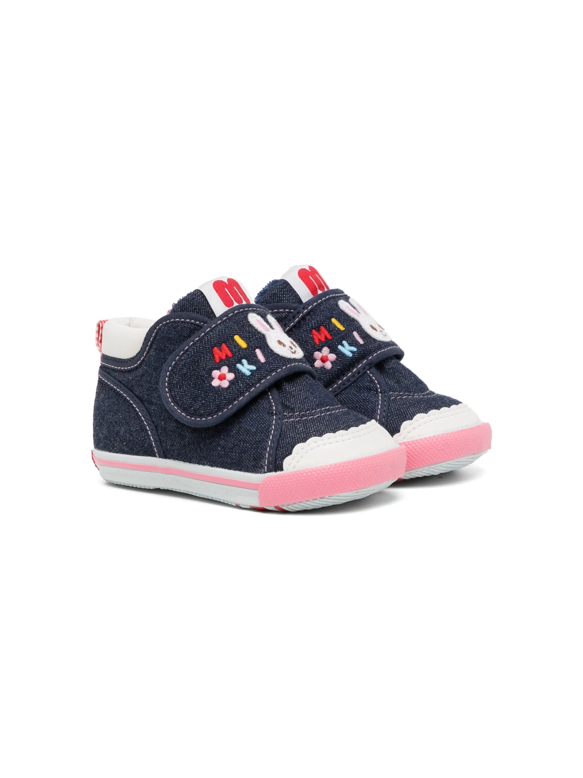 

Кеды Bunny на липучках Miki House, синий