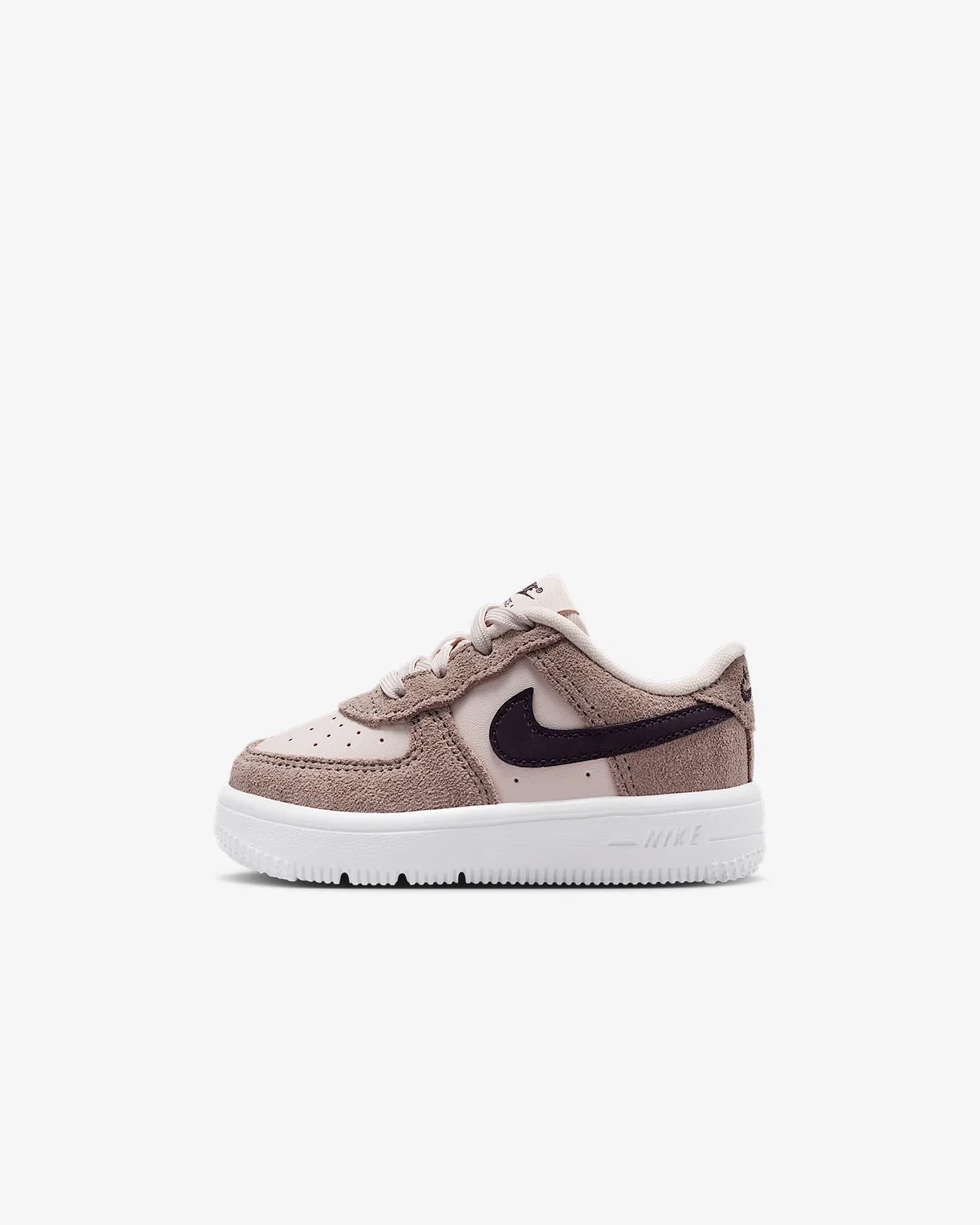 Детские кроссовки Nike Force 1 Low Essential+, Silt Red/Burgundy Ash/Taupe Haze