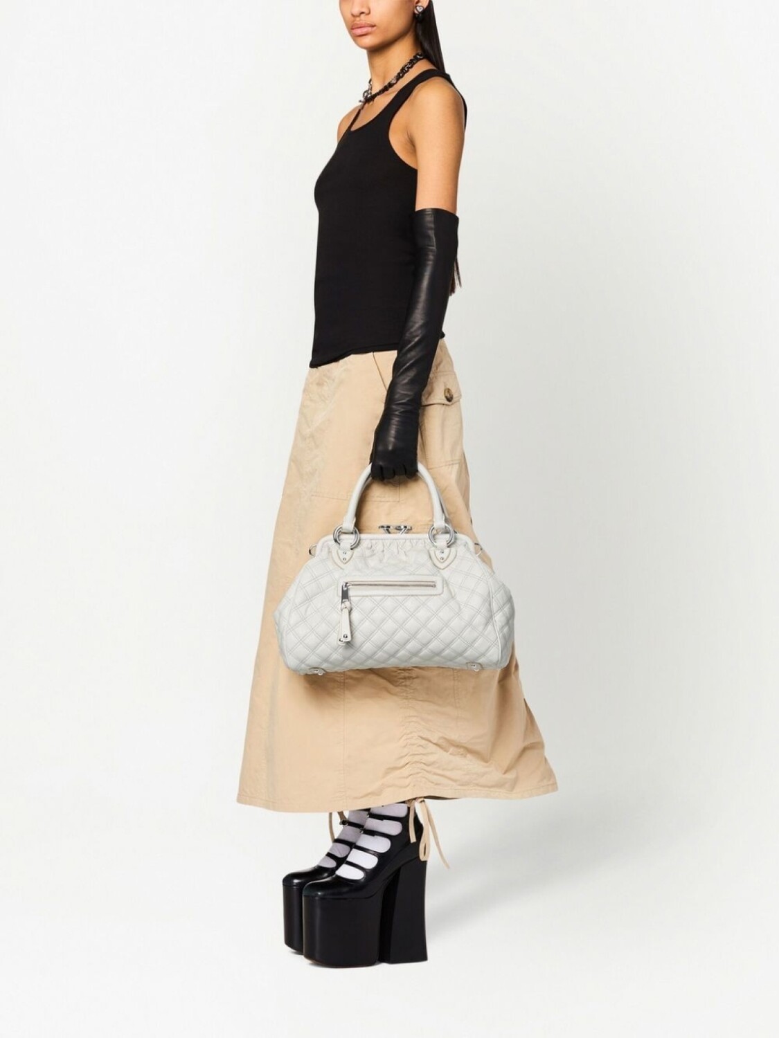 Сумка-тоут The Stam Marc Jacobs, белый — фото 2