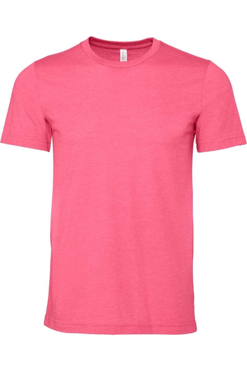

Футболка унисекс BELLA + CANVAS из джерси CVC, цвет heather charity pink