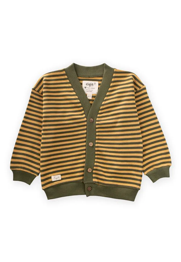 Кардиган унисекс Cigit, Mustard Yellow
