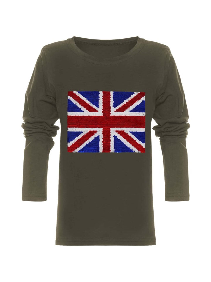 

BEZLIT Рубашка с длинными рукавами оливково-зеленого цвета