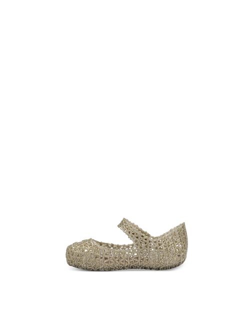 Балетки Mini Melissa Мэри Джейн, золотой — фото 3