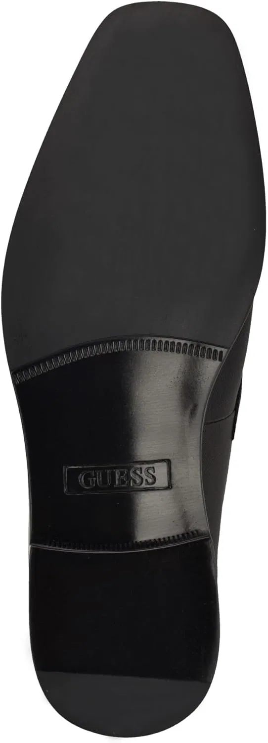 Туфли Guess Hacam für Herren, Black Saffiano Texture 001 — фото 3