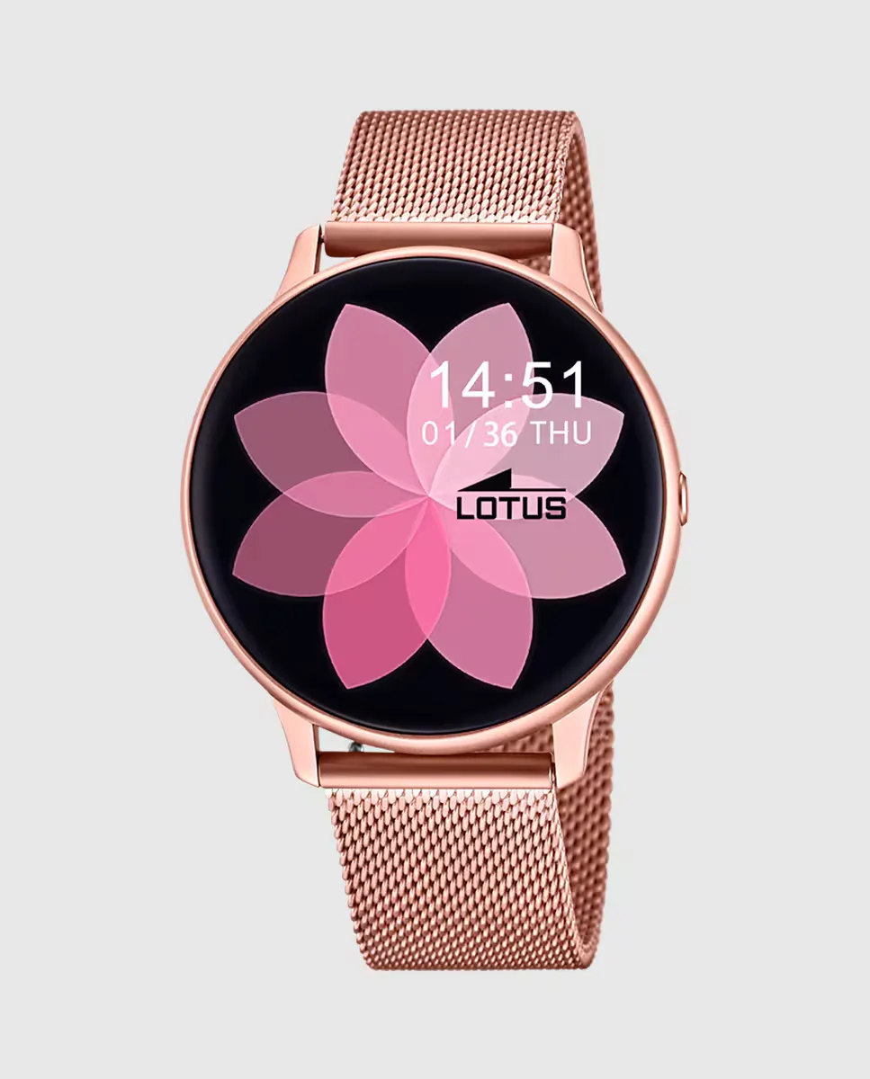 

Женские часы 50015/A Умные часы из розовой стали LOTUS, розовый