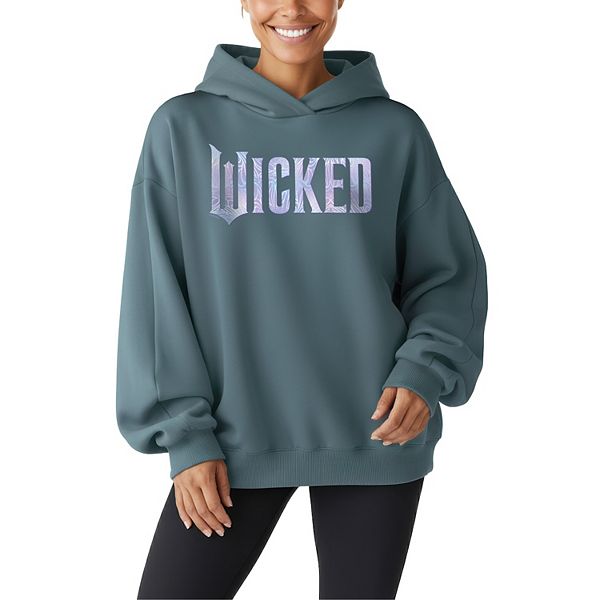 

Женский худи Wicked for Good с логотипом и бабочкой Licensed Character, Flint Blue, Синий, Женский худи Wicked for Good с логотипом и бабочкой Licensed Character, Flint Blue