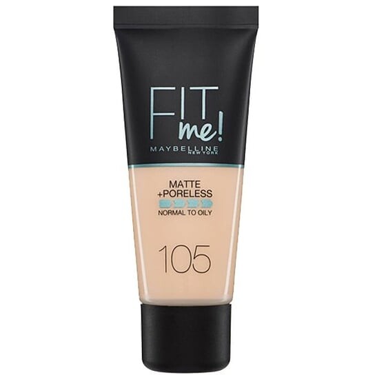 

Тональный крем 105 Natural Ivory, 30 мл Maybelline, Fit me