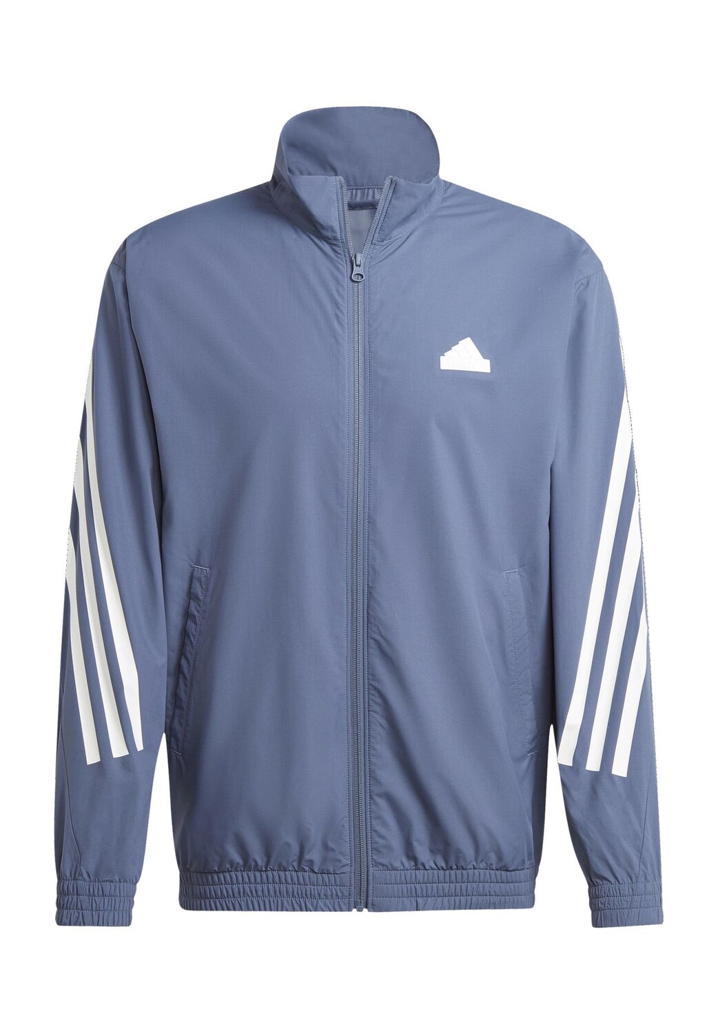 

Куртка тренировочная Future Icons, воротник стойка, боковые карманы, мужская adidas, цвет Prloin