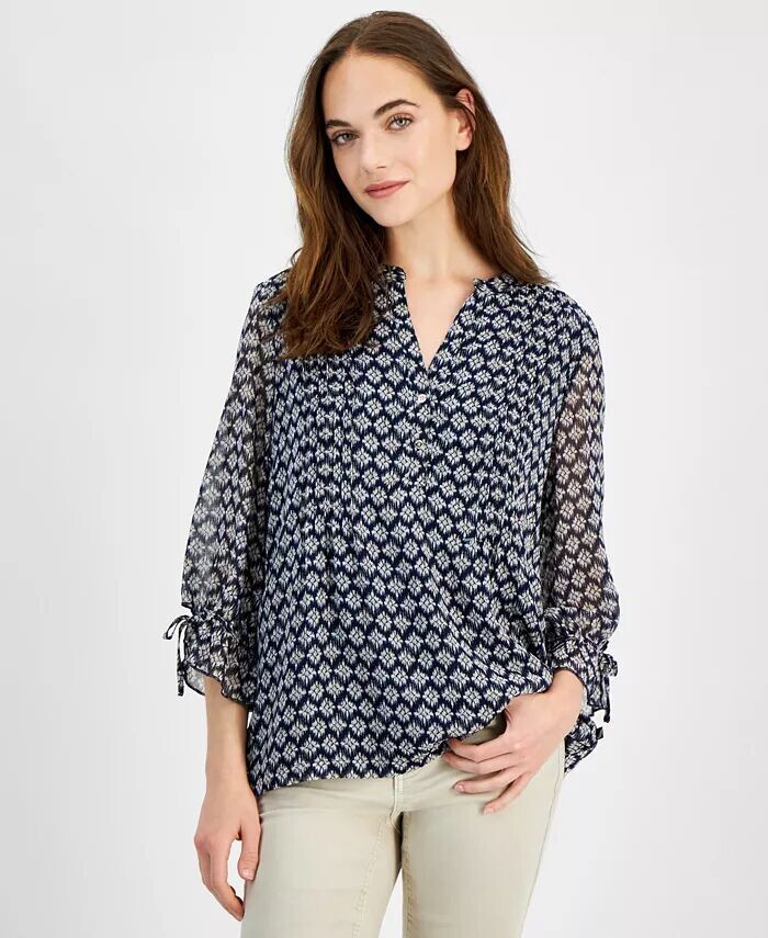 

Женский топ Popover, смешанная техника Nautica Jeans, мультиколор