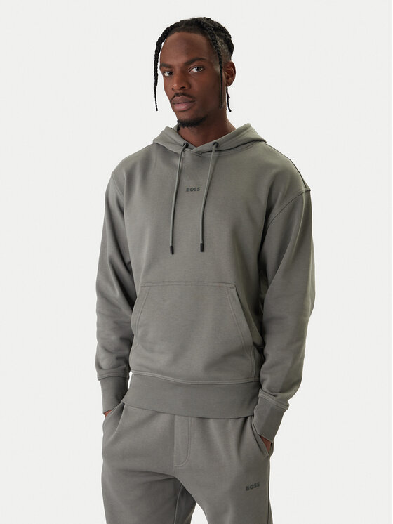 Спортивный костюм regular fit Wesmallhood 50541065 Boss, серый — фото 3