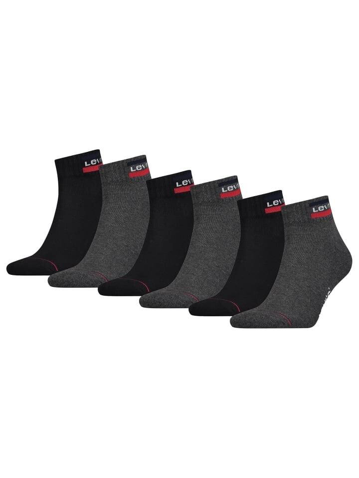 

Носки Levi´s 6er Pack, цвет schwarz/grau