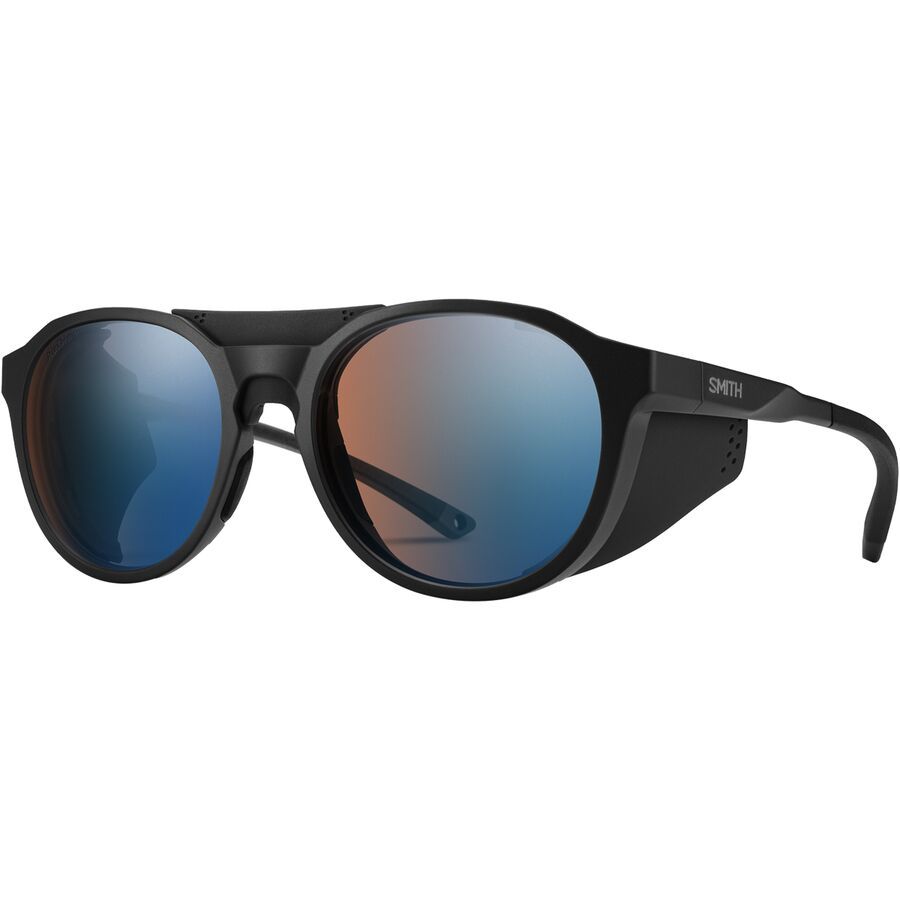 

Солнцезащитные очки Smith Venture ChromaPop Smith, Matte Black/ChromaPop Glacier Photochromic Copper Blue Mirror