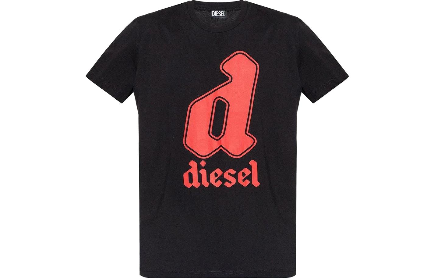

DIESEL Футболка мужская, черный