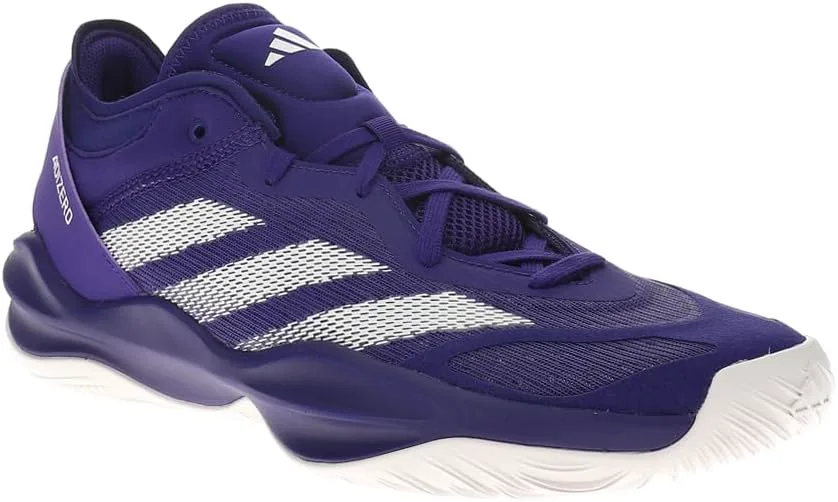 Мужские баскетбольные кроссовки Adidas Sm Adizero Select 2.0 - фиолетовые, фиолетовый — фото 2
