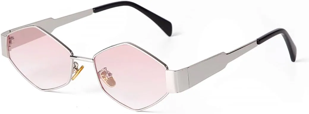 

Солнцезащитные очки с защитой UV400 | Металлическая оправа, панк, зеленый | для женщин и мужчин, для занятий спортом на открытом воздухе и вождения (03) LXLHWN, 07