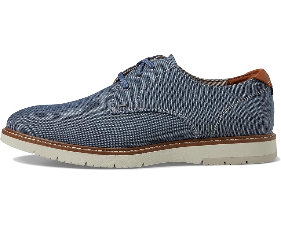 Мужские оксфорды Florsheim Vibe Canvas Plain Toe, Blue — фото 4