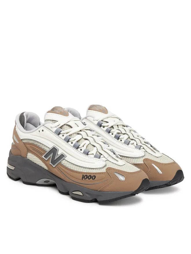 New Balance Кроссовки M1000C M коричневые — фото 2