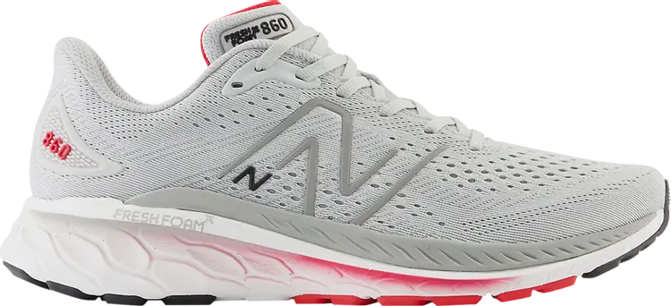 

Кроссовки Fresh Foam X 860v13 'Light Aluminum True Red', серый