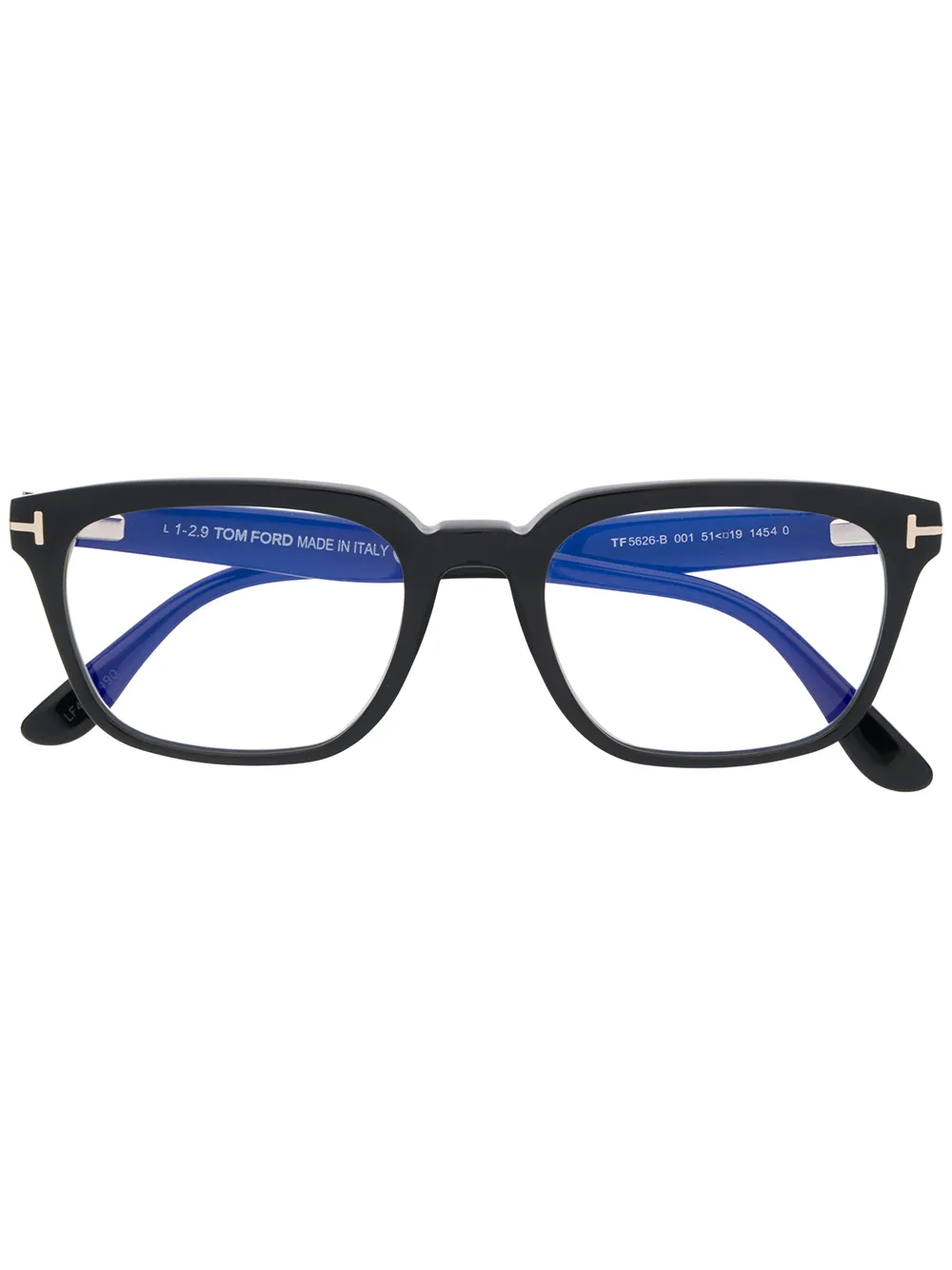 

Очки в квадратной оправе TOM FORD Eyewear, черный
