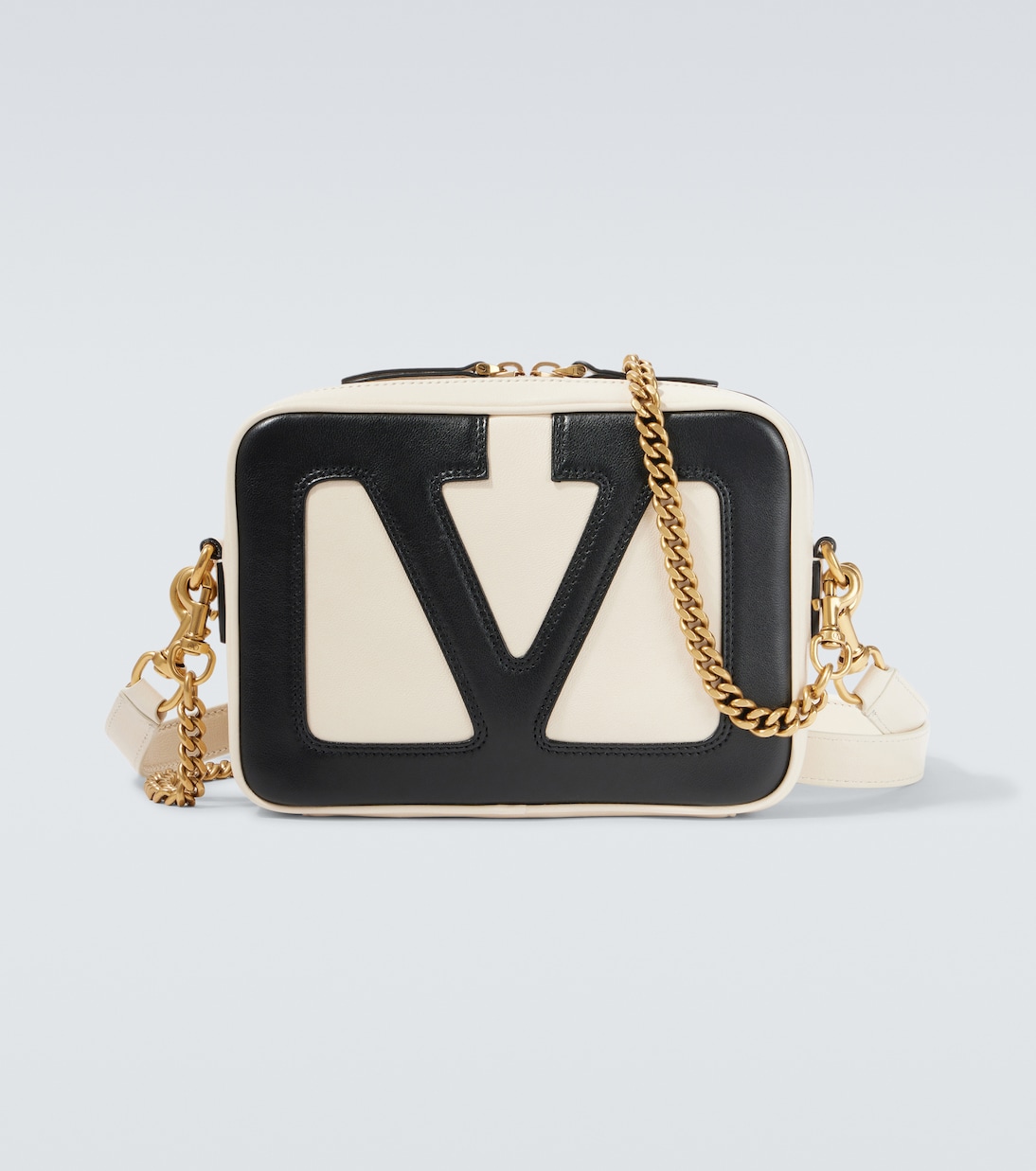 

Viva Superstar кожаная сумка через плечо Valentino Garavani, Butter White/Nero