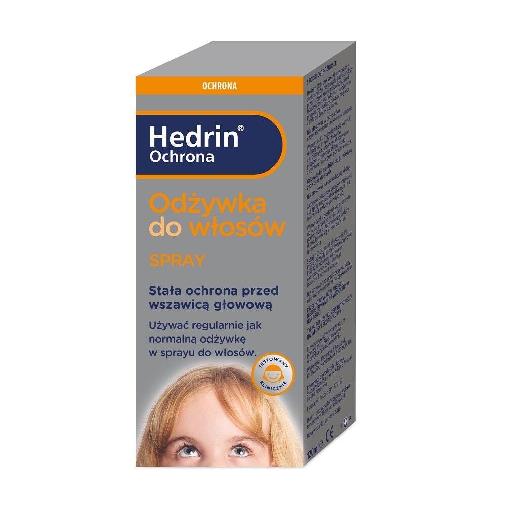 

Hedrin Protection, спрей-кондиционер для волос, 120 мл Stada