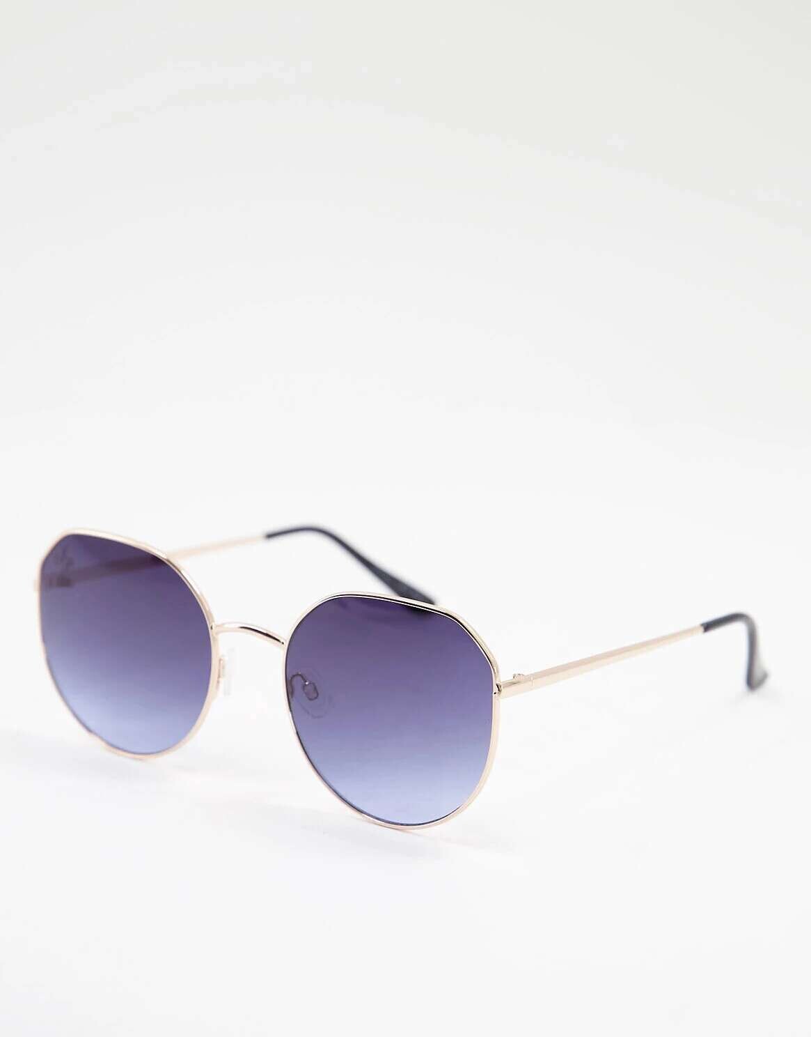 

Синие женские круглые солнцезащитные очки Jeepers Peepers