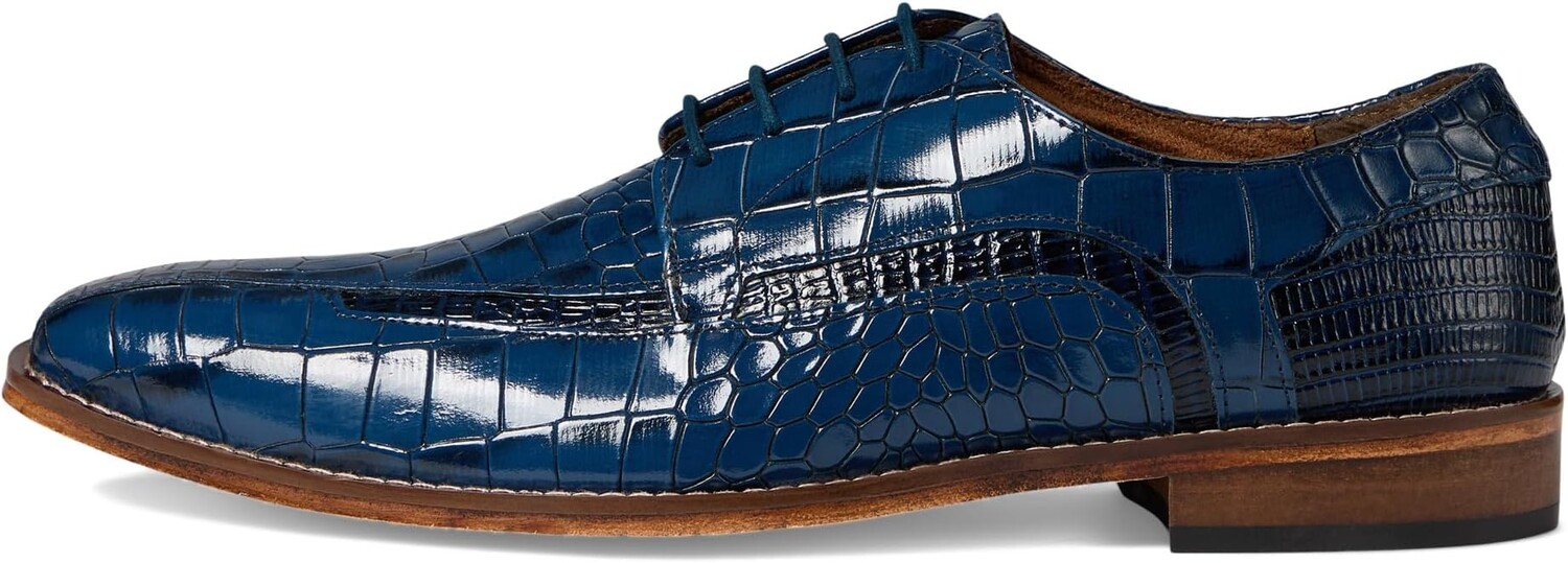 Оксфорды Stacy Adams Gabardo Bike Toe Lace-Up, синий — фото 4
