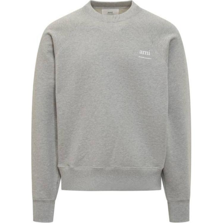 

Ами Париж Логотип Детализированный Свитшот AMIPARIS, серый