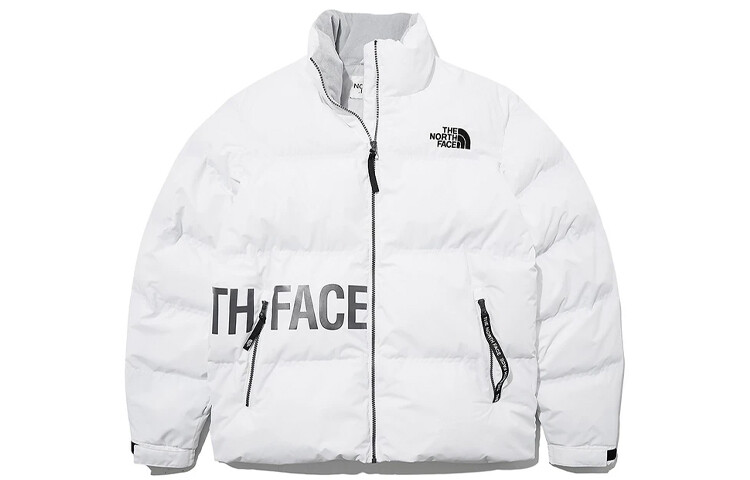 

Стеганая куртка унисекс белая The North Face, белый