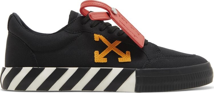 

Кроссовки Off-White Vulc Sneaker 'Black Orange', черный