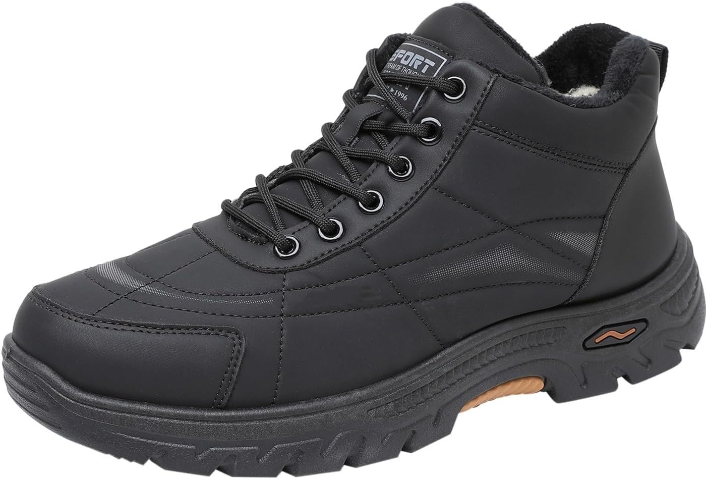 

Мужские походные ботинки Комфортные легкие походные туфли Водонепроницаемые ботинки для активного отдыха, треккинга, походов и альпинизма Generic, черный