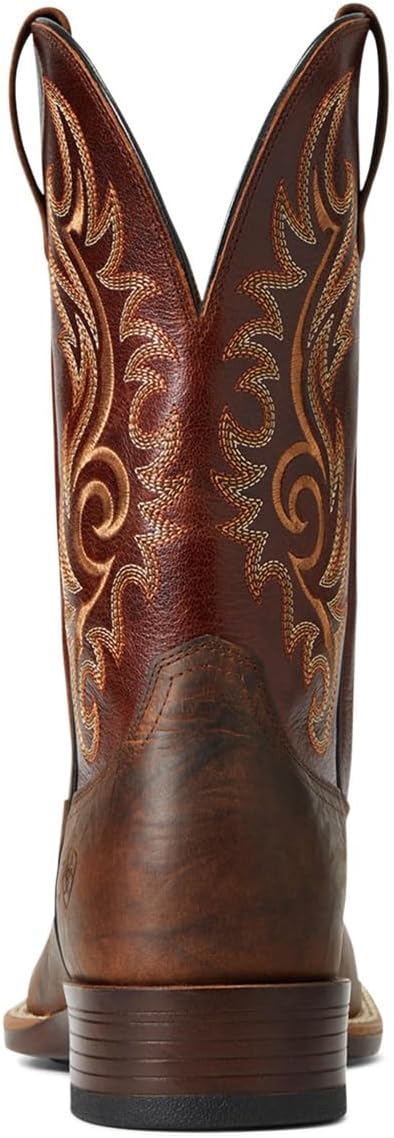 Мужские вестерн-сапоги Ariat Lasco Ultra, Bar Top Brown/Barrel Brown — фото 4
