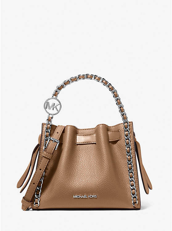 

Маленькая сумка Mina через плечо на цепочке, трансформируемая Michael Kors, серый
