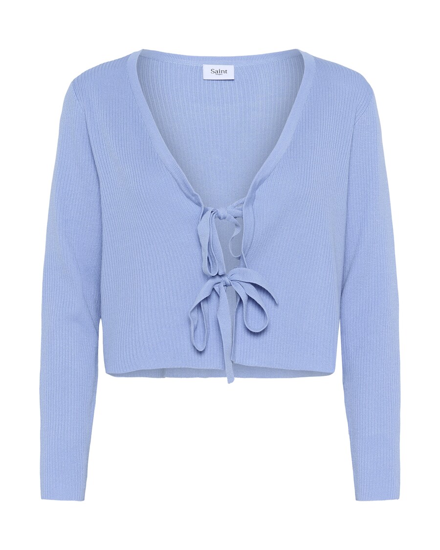 

Вязаный кардиган SAINT TROPEZ Dagny, светло-голубой
