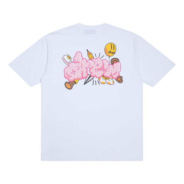 

Футболка doodle joy t-shirt 'white' Drew House, белый