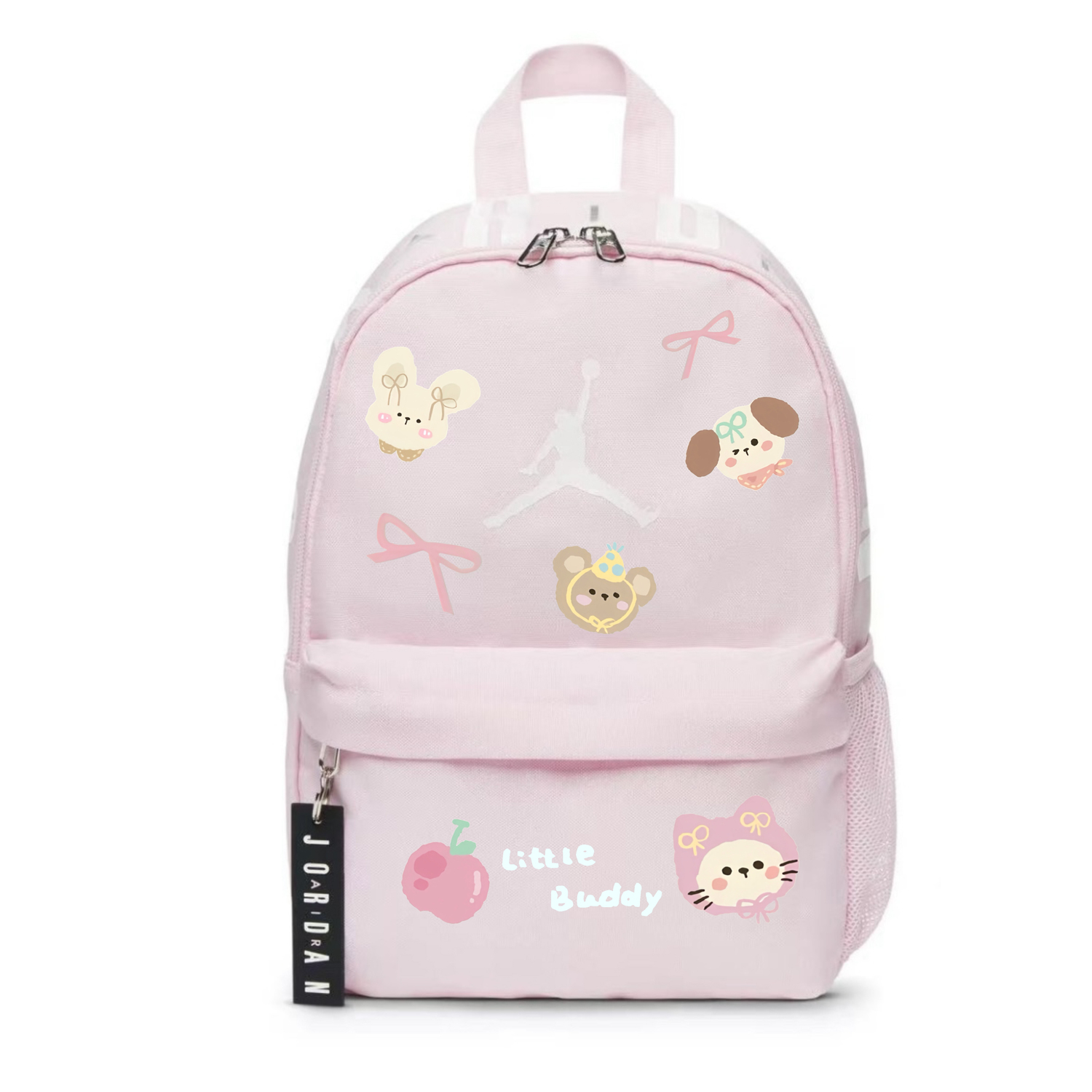 

Jordan Полиэстеровый рюкзак Regular, женский, розовый