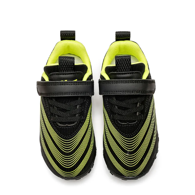 Детские футбольные бутсы WARRIOR, Black Neon Yellow — фото 4