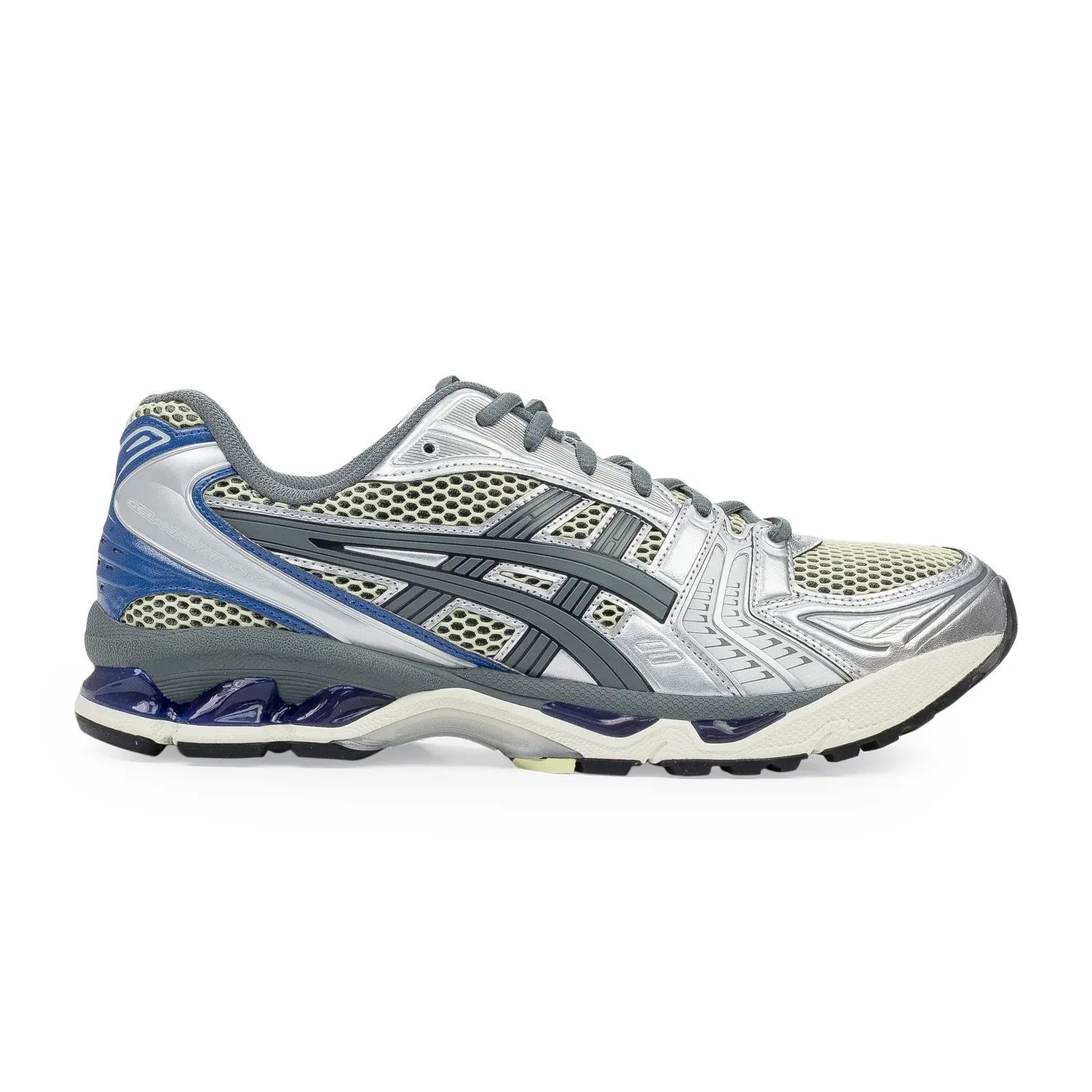 Кроссовки Gel-Kayano 14 мягкого желтого / синего цвета Asics