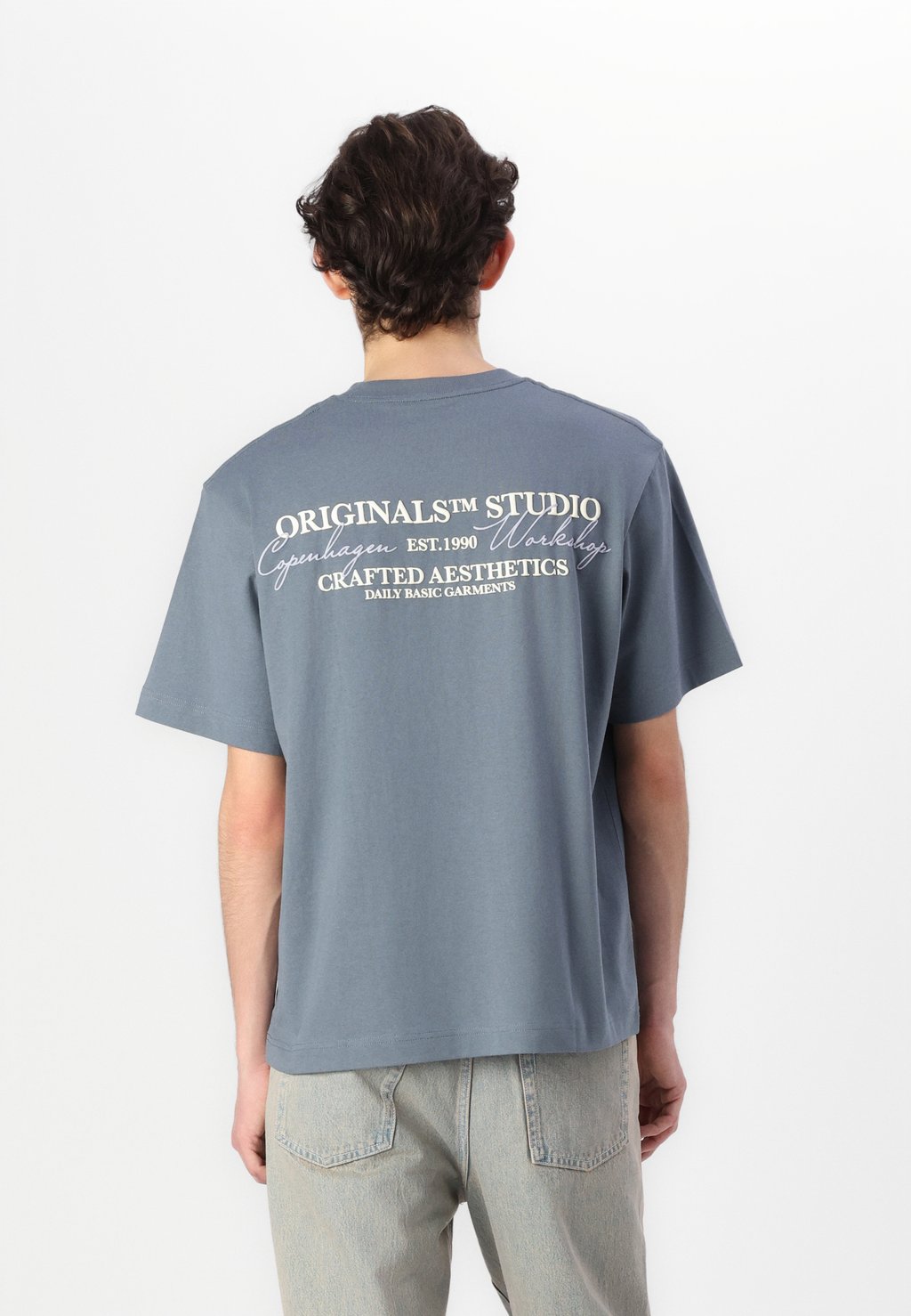 

Футболка с принтом JORISLINGTON TYPE TEE CREW NECK Jack & Jones, серый