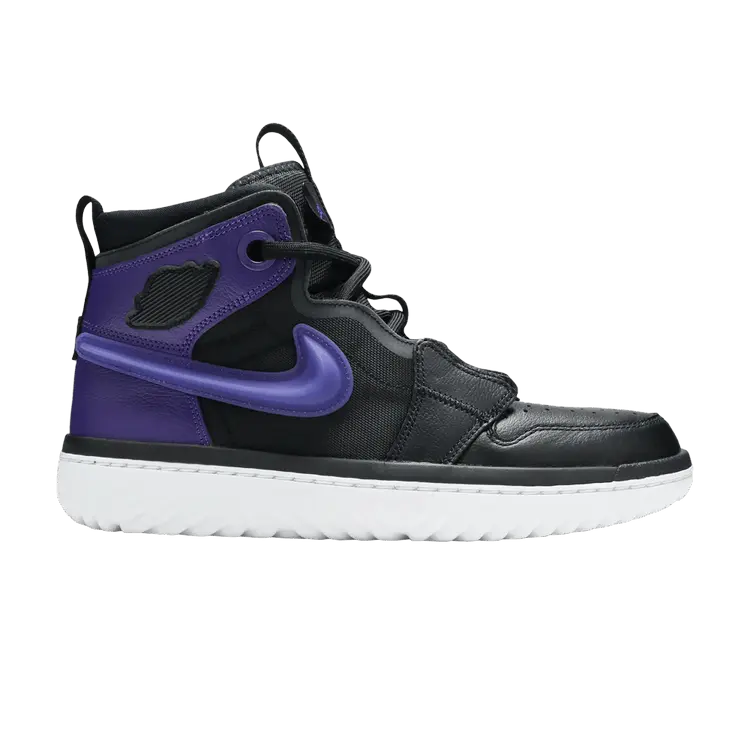 

Кроссовки Air Jordan Air Jordan 1 React 'Purple', черный