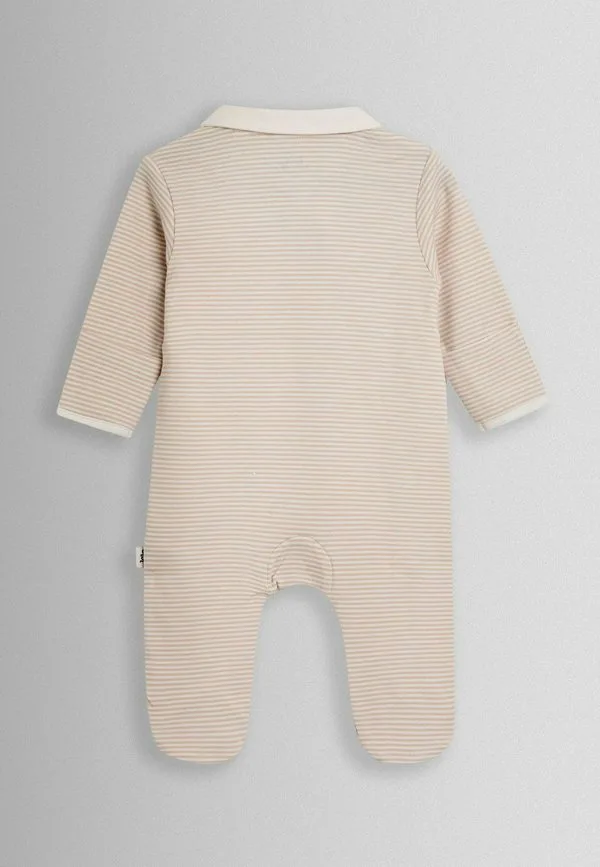 Комбинезон для сна "я люблю своего папу" стандартного кроя Jojo Maman Bébé, Neutral Stripe — фото 2