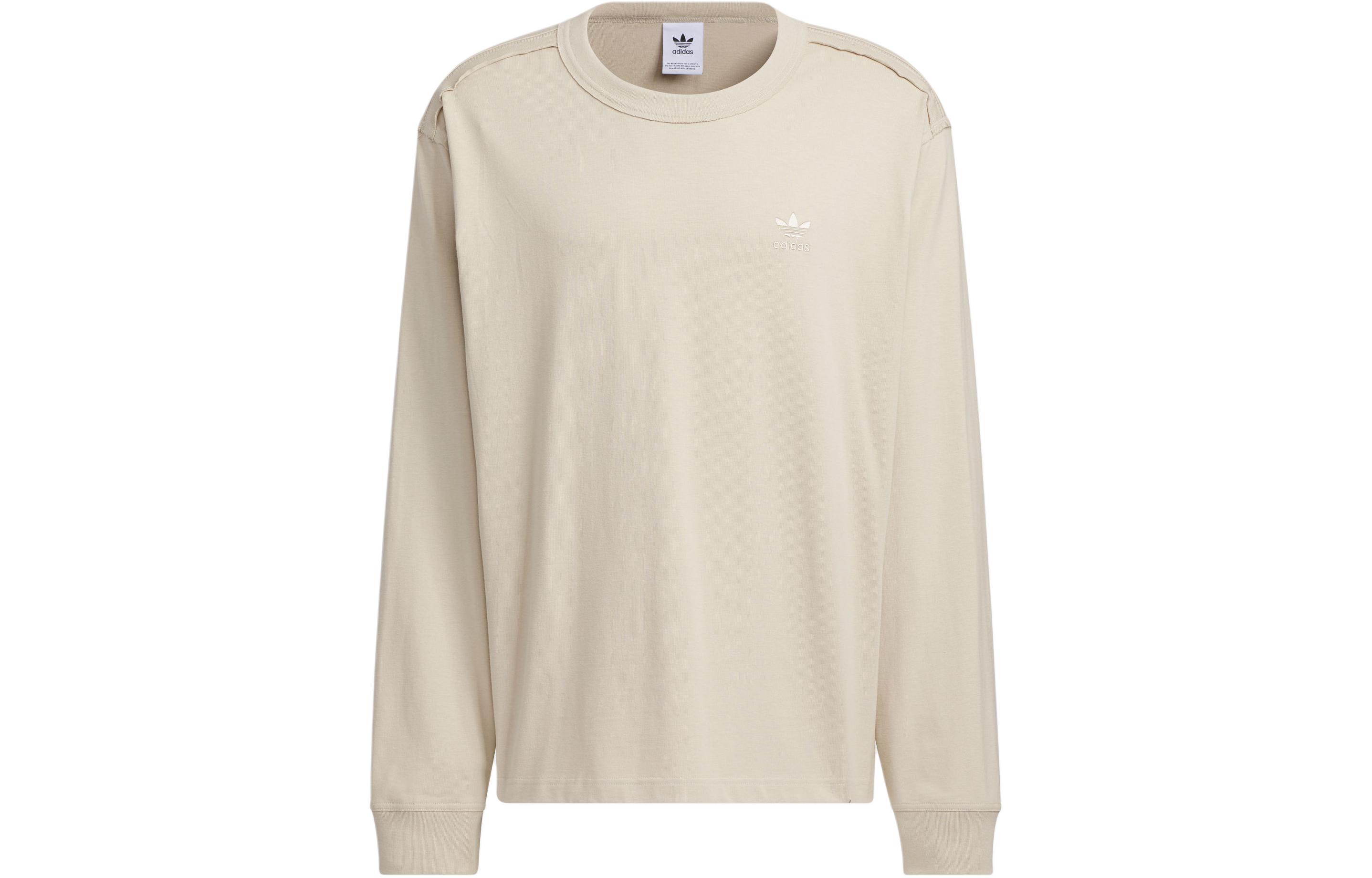 Adidas Originals Толстовка с длинным рукавом TOC Unisex Светло-коричневая — фото 3