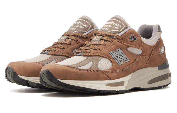 Кроссовки New Balance 991v2 MiUK Nostalgic Sepia — фото 3