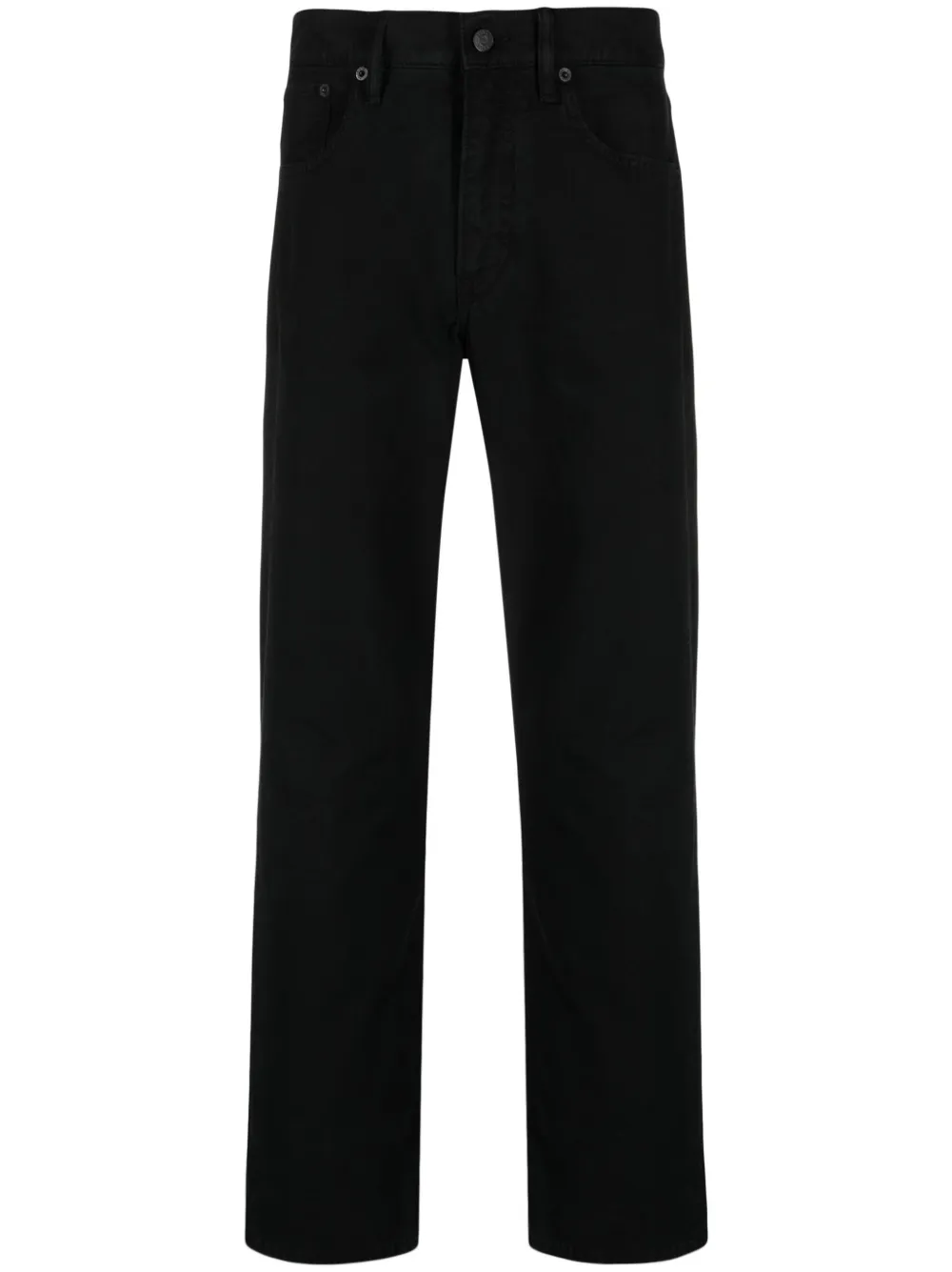 

Джинсы зауженного кроя с нашивкой-логотипом Ralph Lauren Purple Label, черный