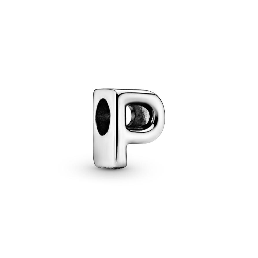 

Шарм Letter P Alphabet Pandora, стерлинговое серебро