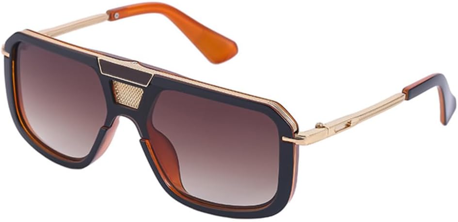 

Винтажные большие квадратные солнцезащитные очки для женщин, роскошные мужские солнцезащитные очки в крупной оправе, черные модные градиентные женские очки MUTYNE, C06 Wine Red